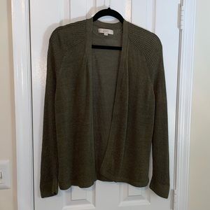 Loft Knit Green Cardigan